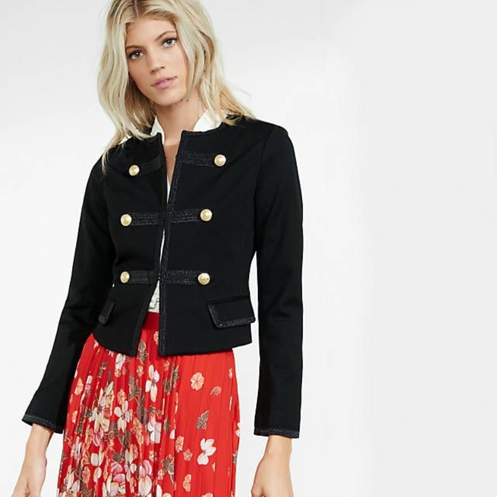 Embellished Military Jacket